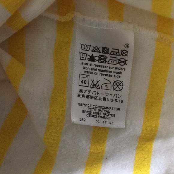 Striped t/shirt from Petit Bateau. - Picture 3 of 4